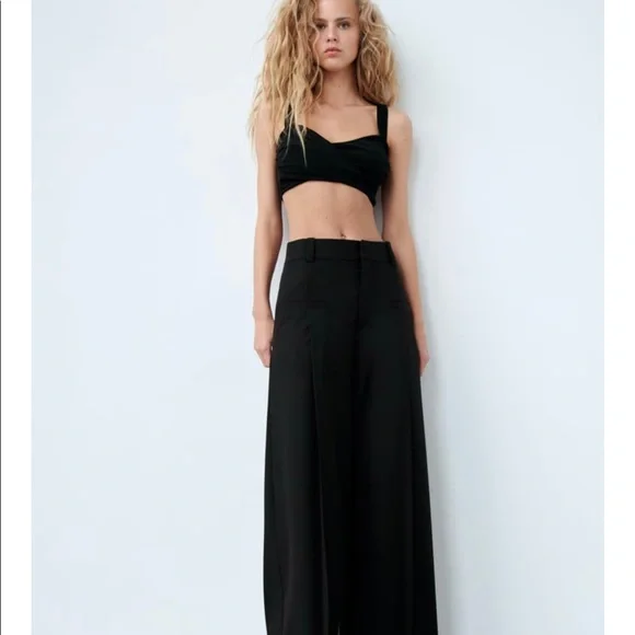 Zara black top size medium - Picture 2 of 8